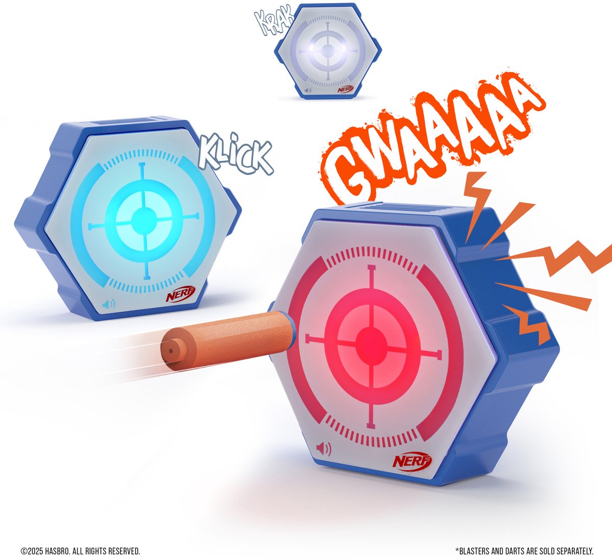 Hasbro Nerf SurroundFX BattleField IE - Met accessoires - Duurzaam kunststof