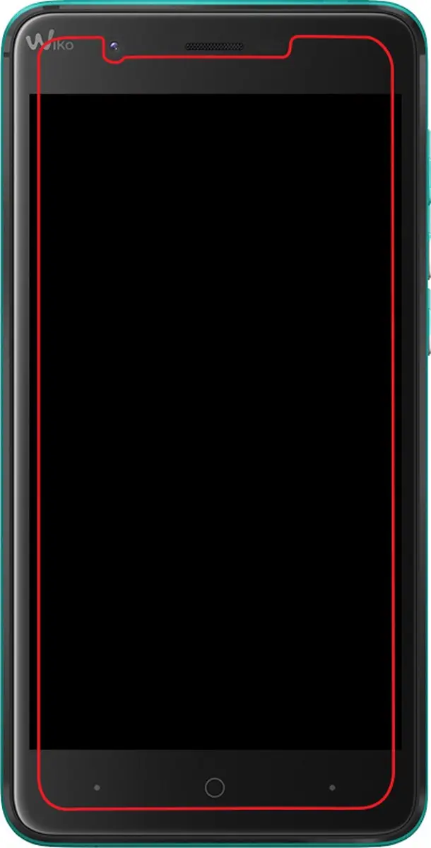 Mobilize Wiko Harry Glas Screenprotector - Case Friendly