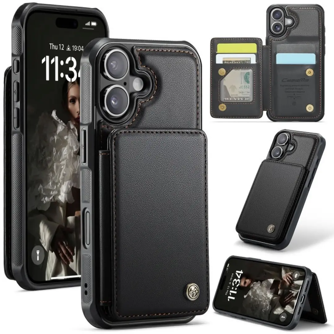 Caseme Portemonnee Backcover iPhone 17