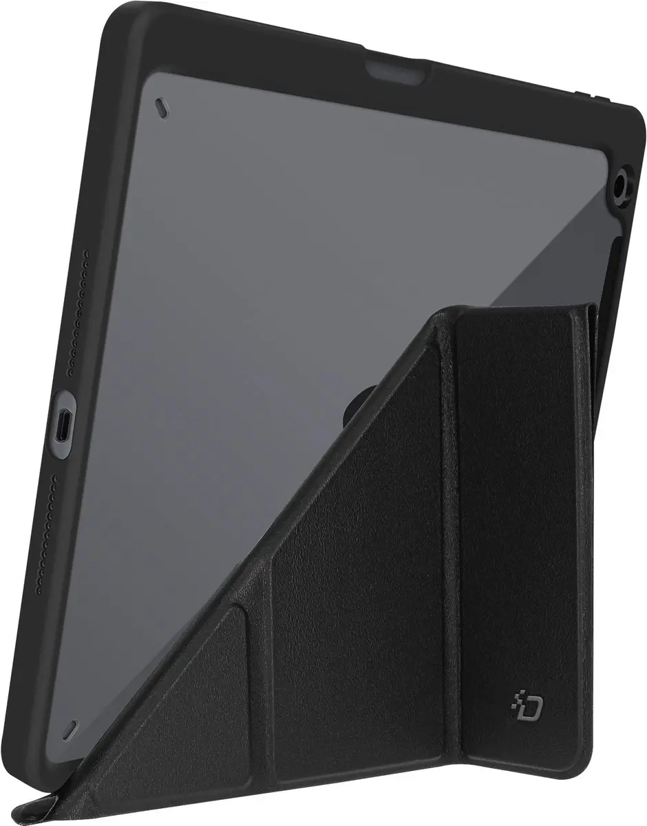 Dux Ducis iPad 10.2 Hoes - Magneet Sluiting Zwart