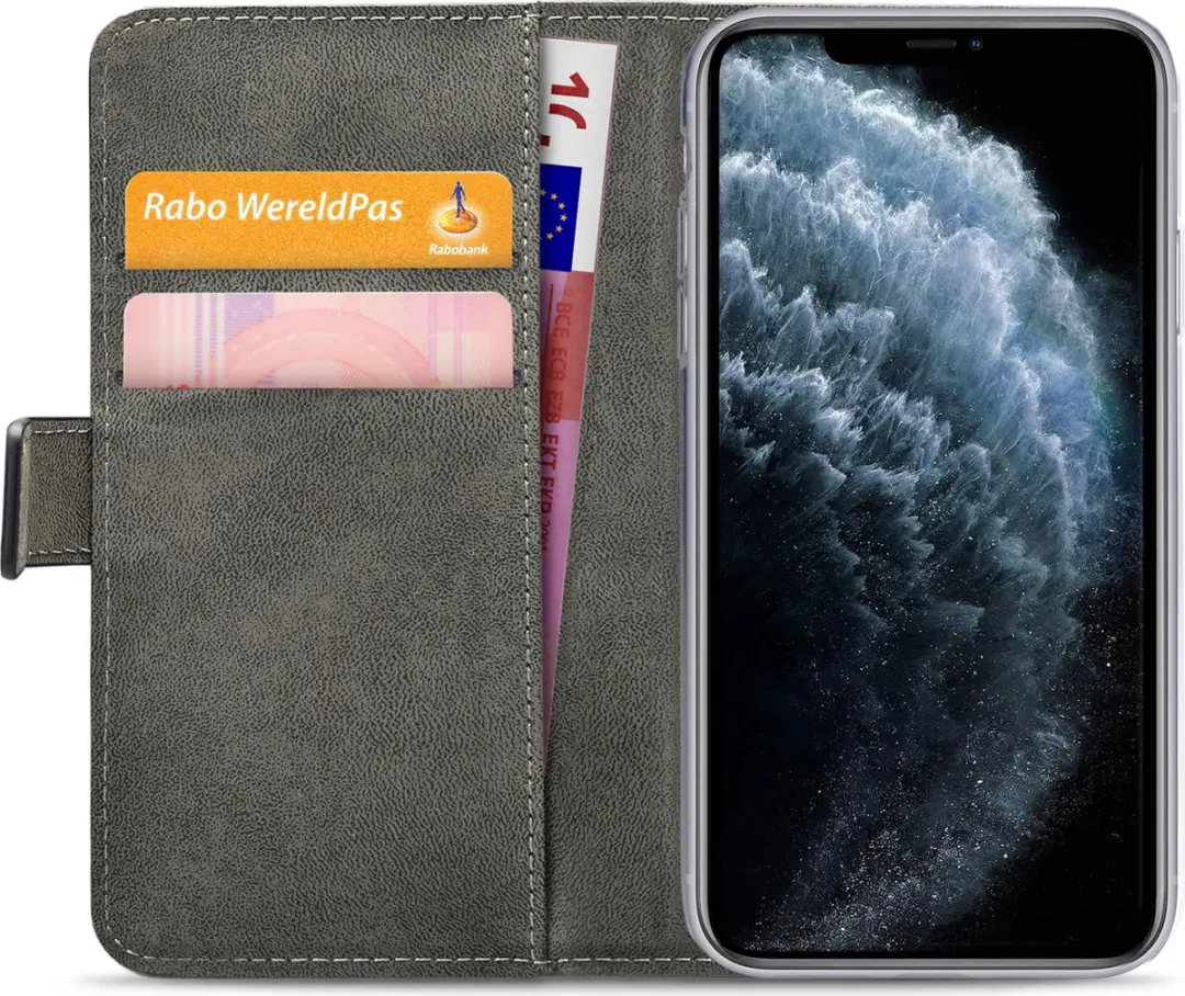 Mobilize Classic Gelly Wallet iPhone 11 Pro - Zwart - afbeelding 6 van 6