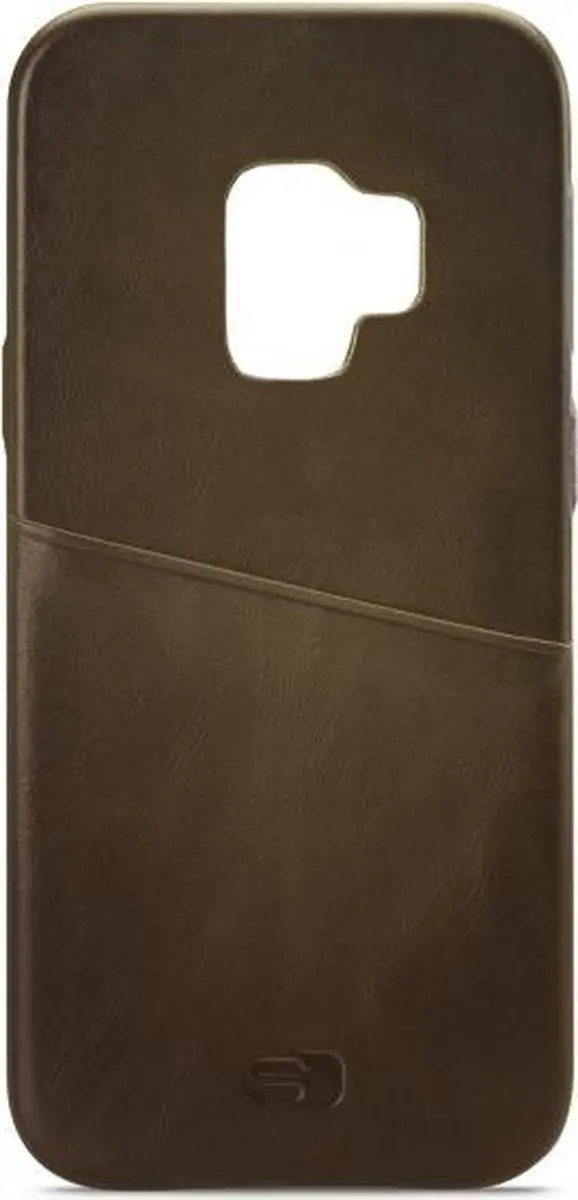 Senza Desire Leren Back Cover Samsung Galaxy S9 - Groen - LEACVR1058