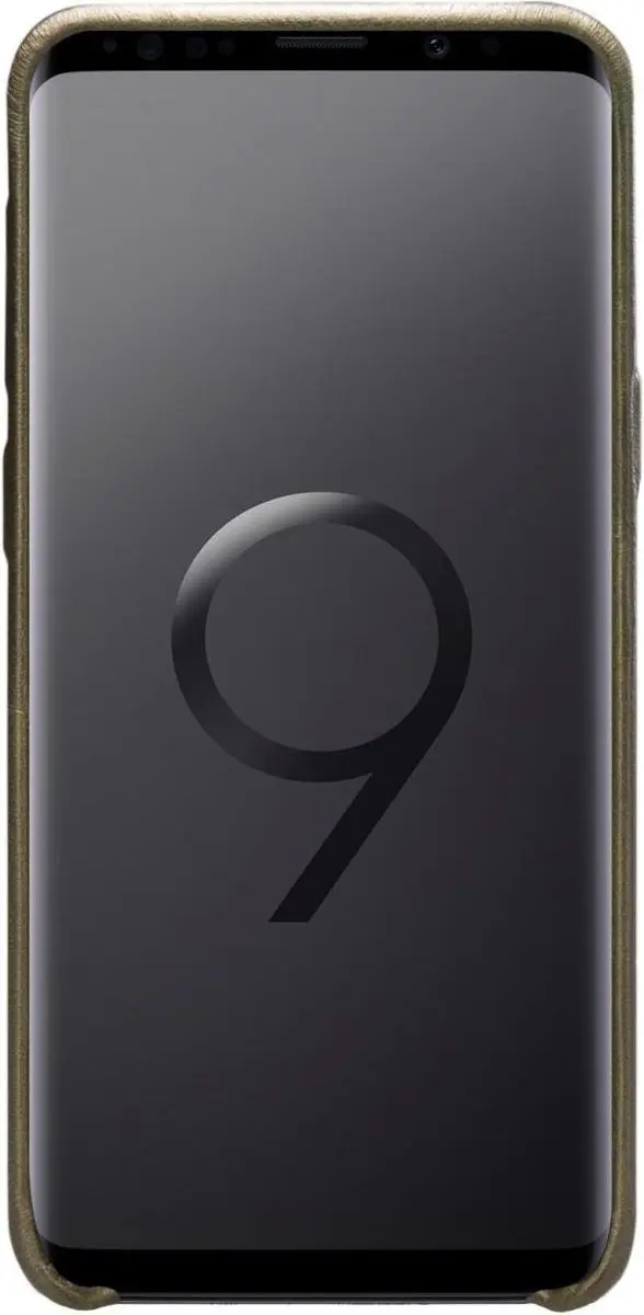 Senza Desire Leren Back Cover Samsung Galaxy S9 - Groen - LEACVR1058
