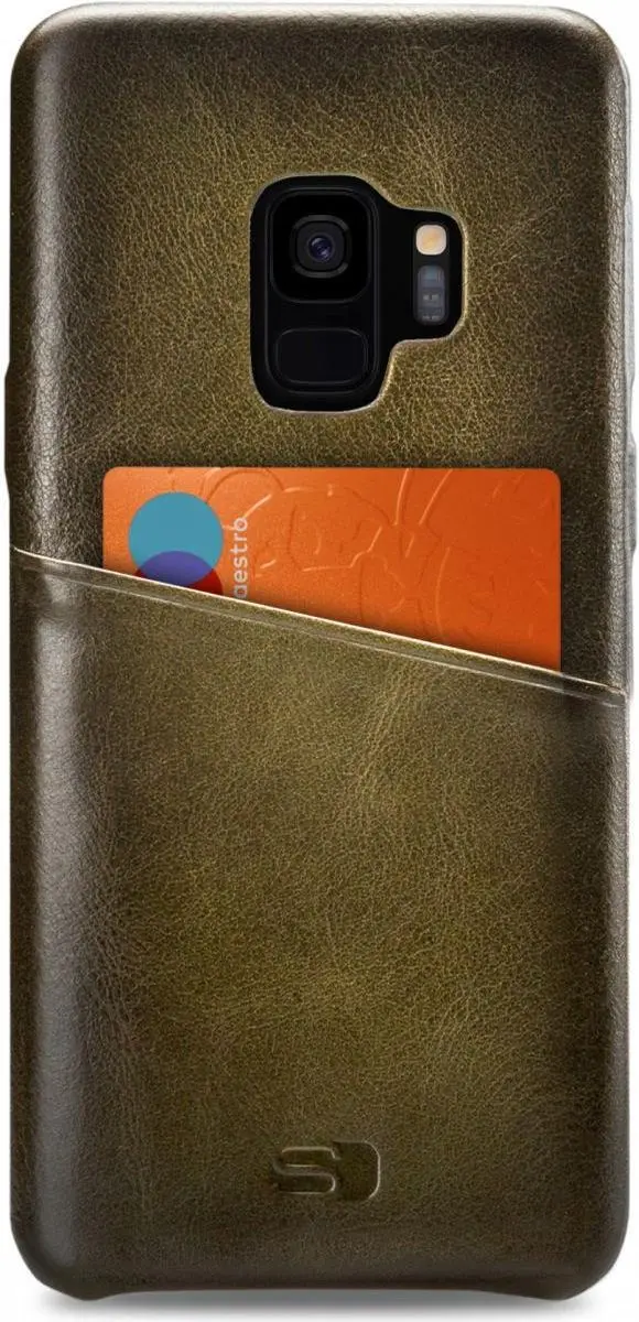 Senza Desire Leren Back Cover Samsung Galaxy S9