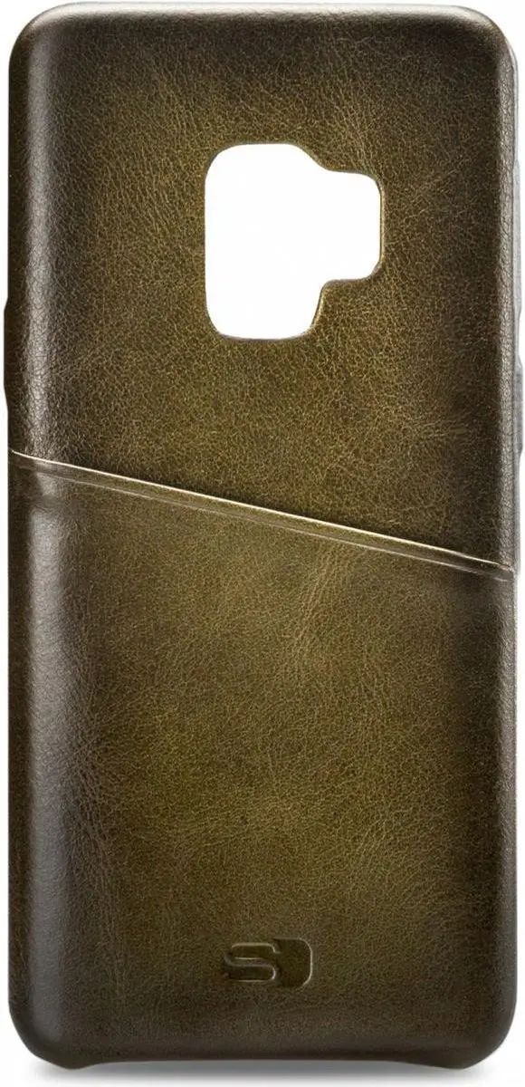 Senza Desire Leren Back Cover Samsung Galaxy S9 - Groen - LEACVR1058 - afbeelding 6 van 6