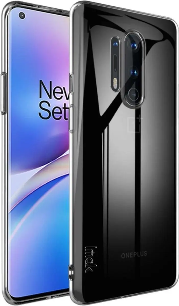 Imak TPU Back Cover OnePlus 8 Pro - Transparant