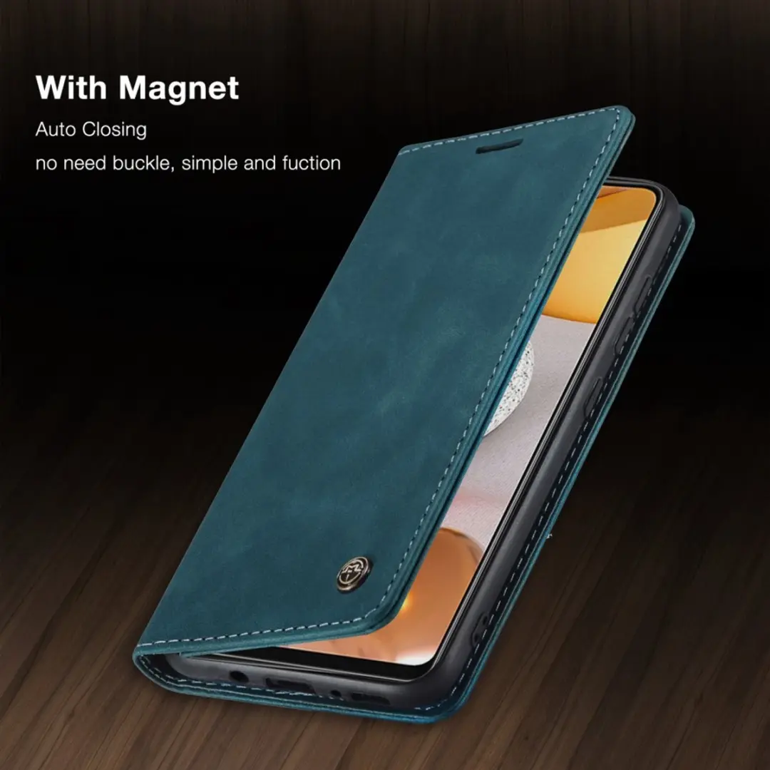 Caseme Book Case Groen - Samsung Galaxy S21 Plus