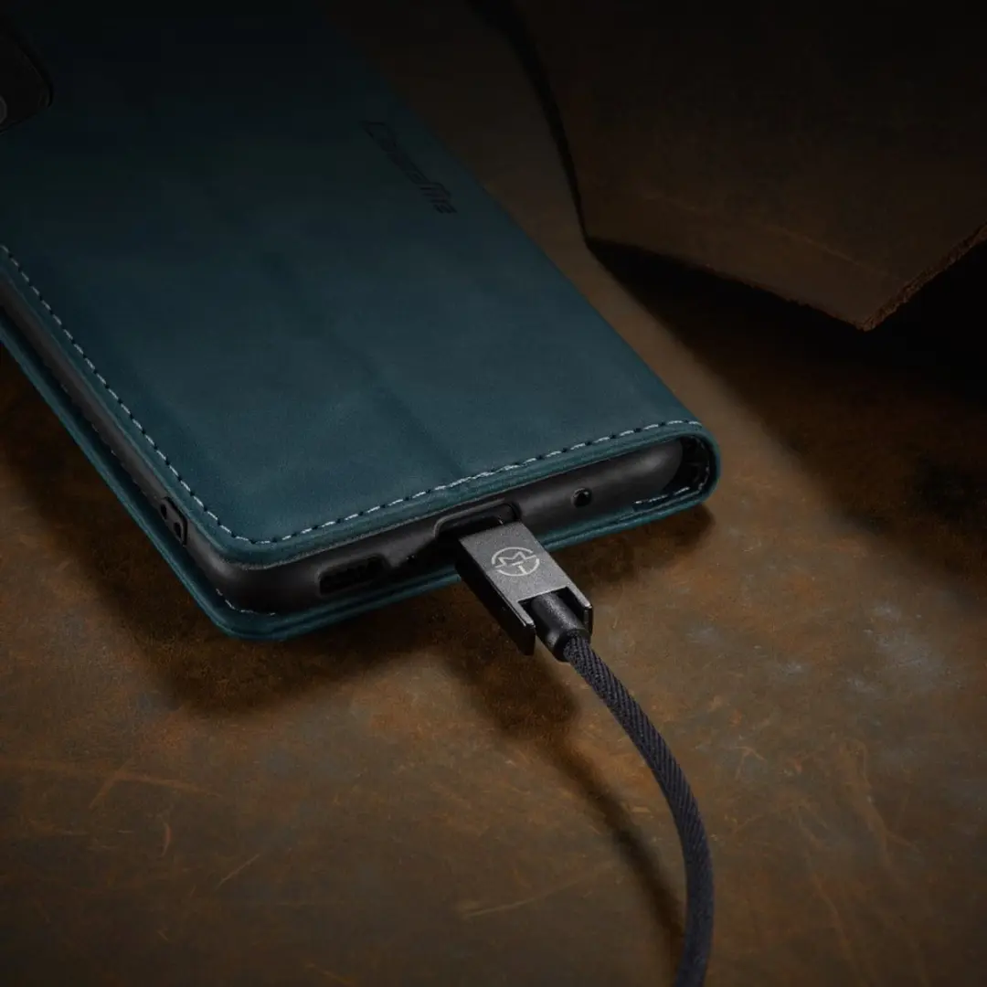 Caseme Book Case Groen - Samsung Galaxy S21 Plus