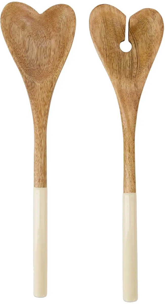 Zusss Slacouvert Hout Hartje Mango - Sand