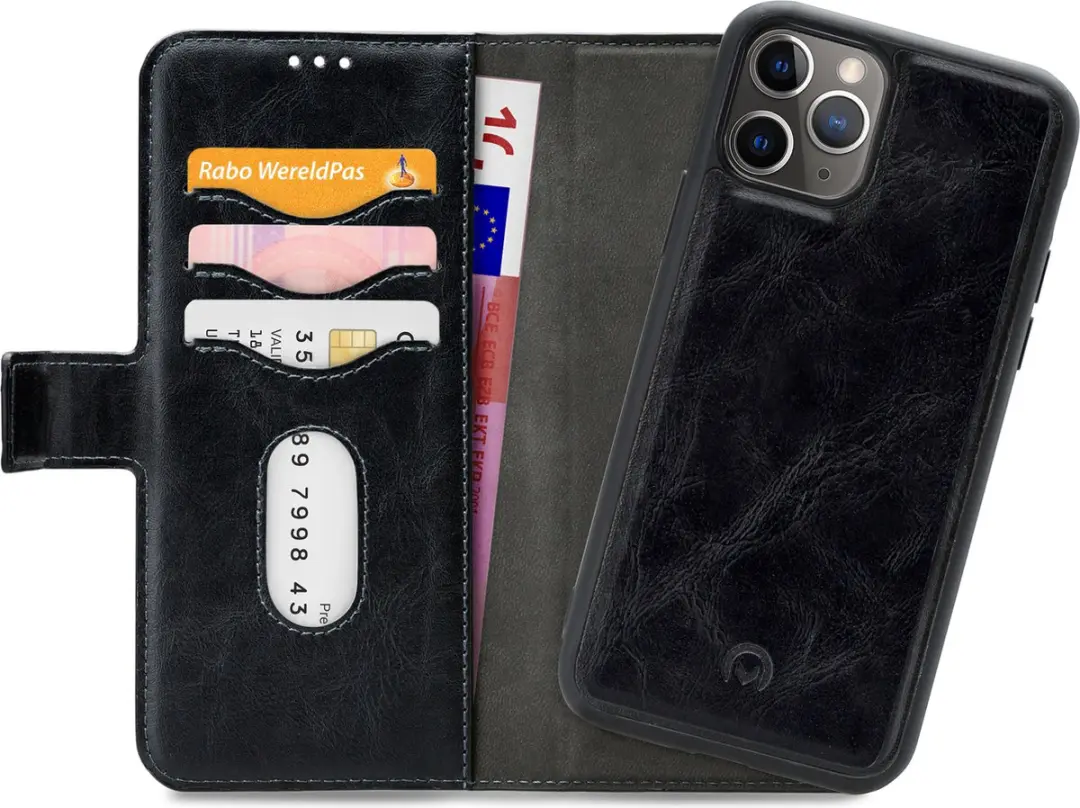 Mobilize Premium 2-in-1 Boekmodel Hoesje iPhone 11 Pro Max - Zwart