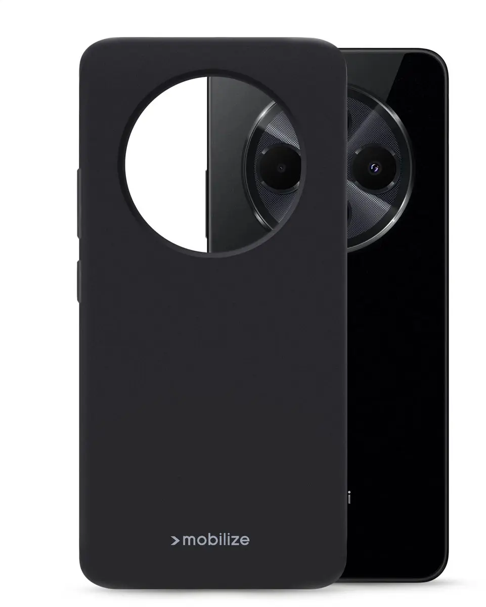Mobilize TPU Hoesje Redmi 14C - Zwart MOB-RGCMB-REDMI14C