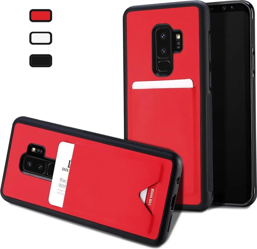 Dux Ducis Pocard Series Galaxy S9+ Back Cover - Rood - G965-10
