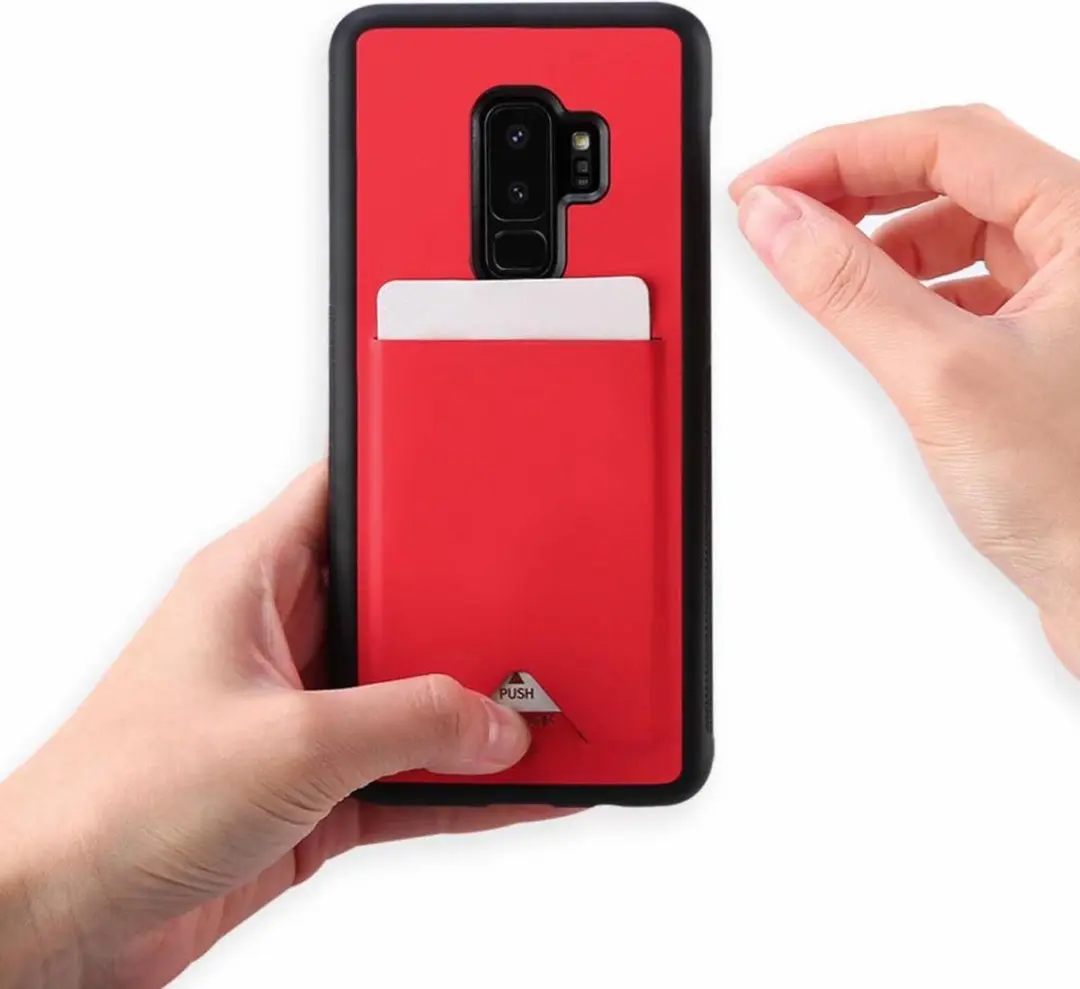 Dux Ducis Pocard Series Galaxy S9+ Back Cover - Rood - G965-10