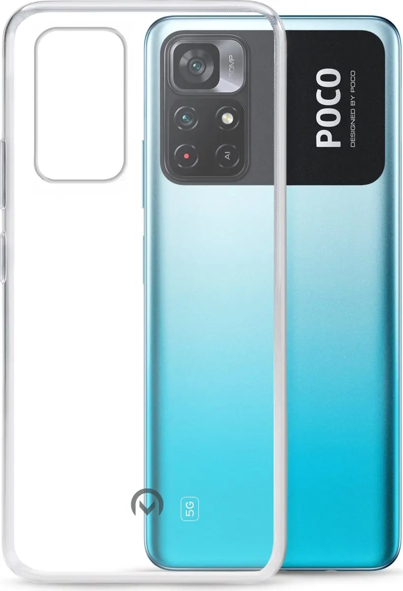 Mobilize POCO M4 Pro 5G Hoesje - Transparant - MOB-GCC-POCOM4PRO5G
