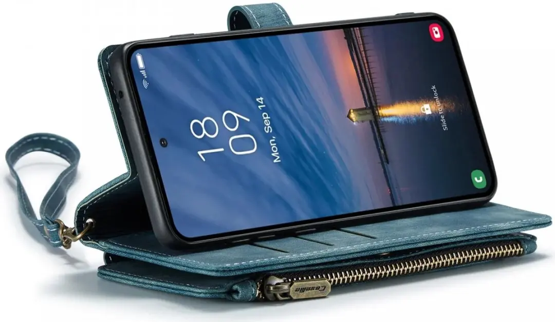 Caseme C30 Hoesje Samsung Galaxy A55 - Blauw