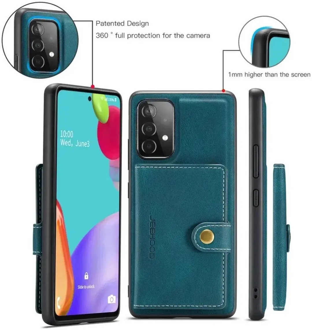 Caseme JH-01 Hoesje Samsung Galaxy A34 - Blauw