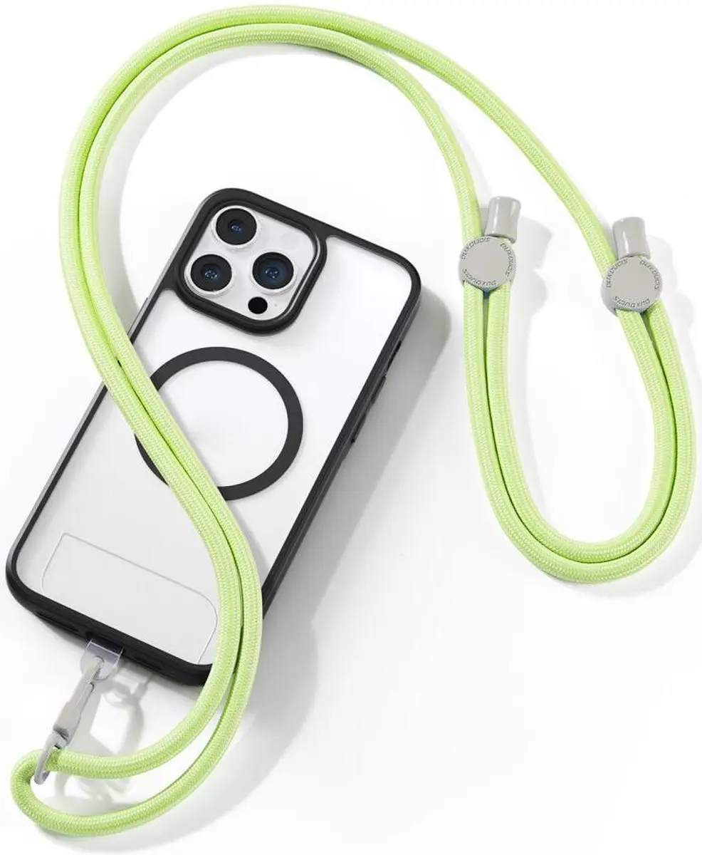 Dux Ducis PLAZ Crossbody - Telefoonhouder Geel/ Groen