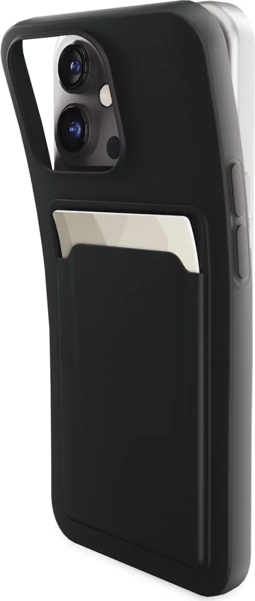 Mobilize Galaxy A15 Hoesje met Kaarthouder - Zwart - MOB-GCCMB-GALA155G