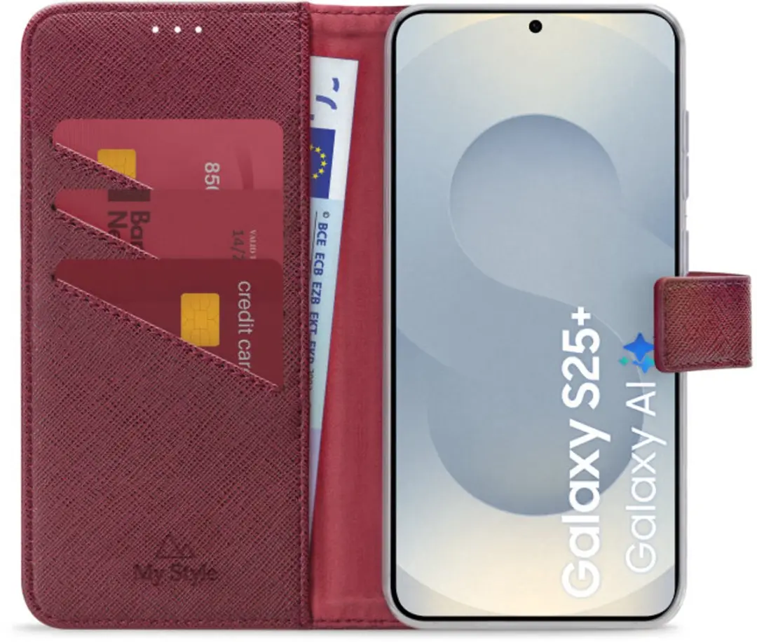 My Style MSFWLTBOS26P Telefoonhoesje Samsung Galaxy S26 Plus - Bordeaux
