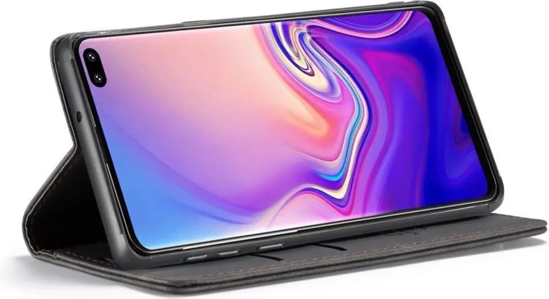 Caseme Book Case Samsung Galaxy S10 - 2 Pasjes - Zwart