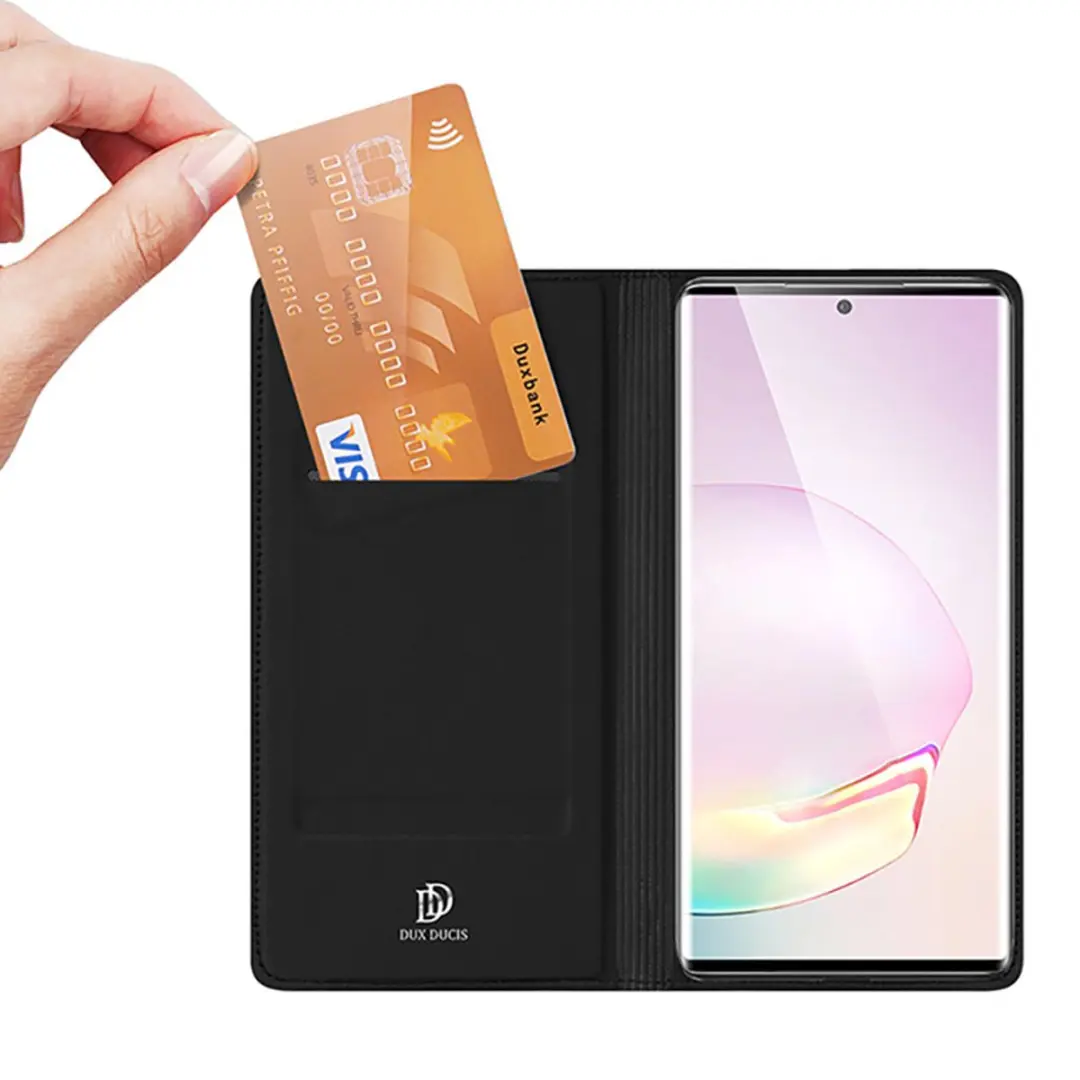 Dux Ducis Pro Series Hoes Samsung Galaxy Note20 - Zwart - afbeelding 6 van 6