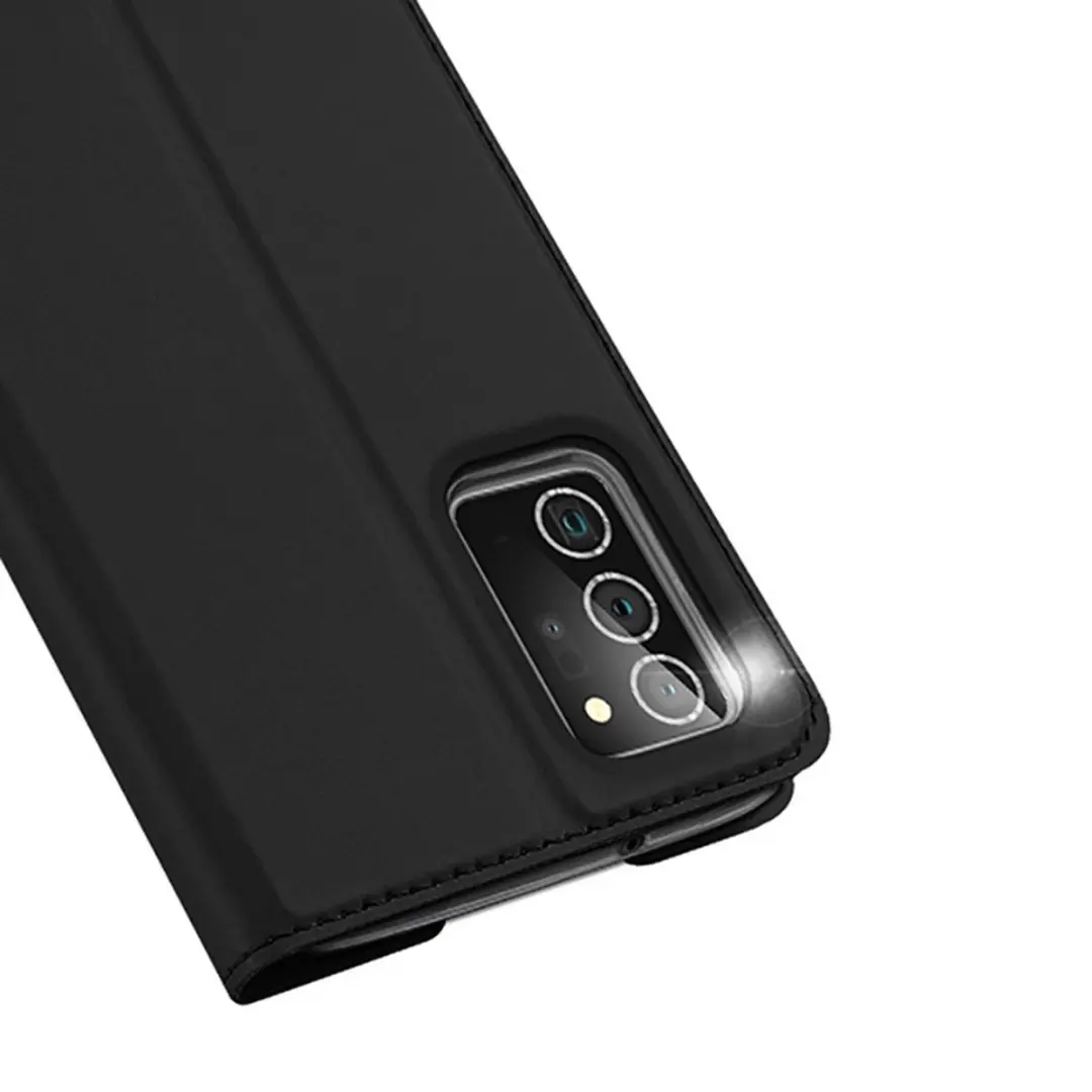 Dux Ducis Pro Series Hoes Samsung Galaxy Note20 - Zwart