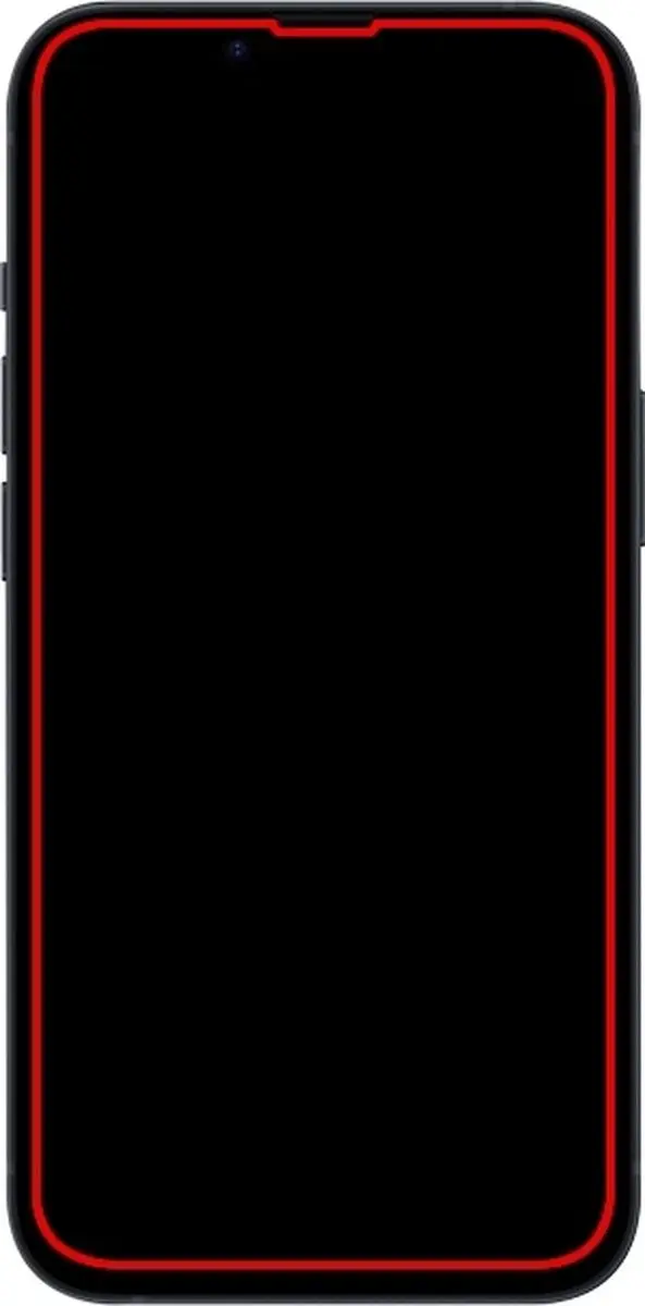 Mobilize iPhone 13 Glazen Screenprotector - Case Friendly