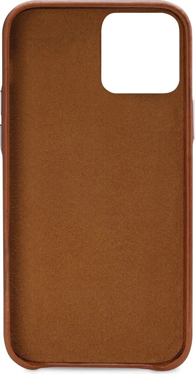 Senza Desire Serie iPhone 13 Pro Max Hoesje - Cognac - 4 Pasjes
