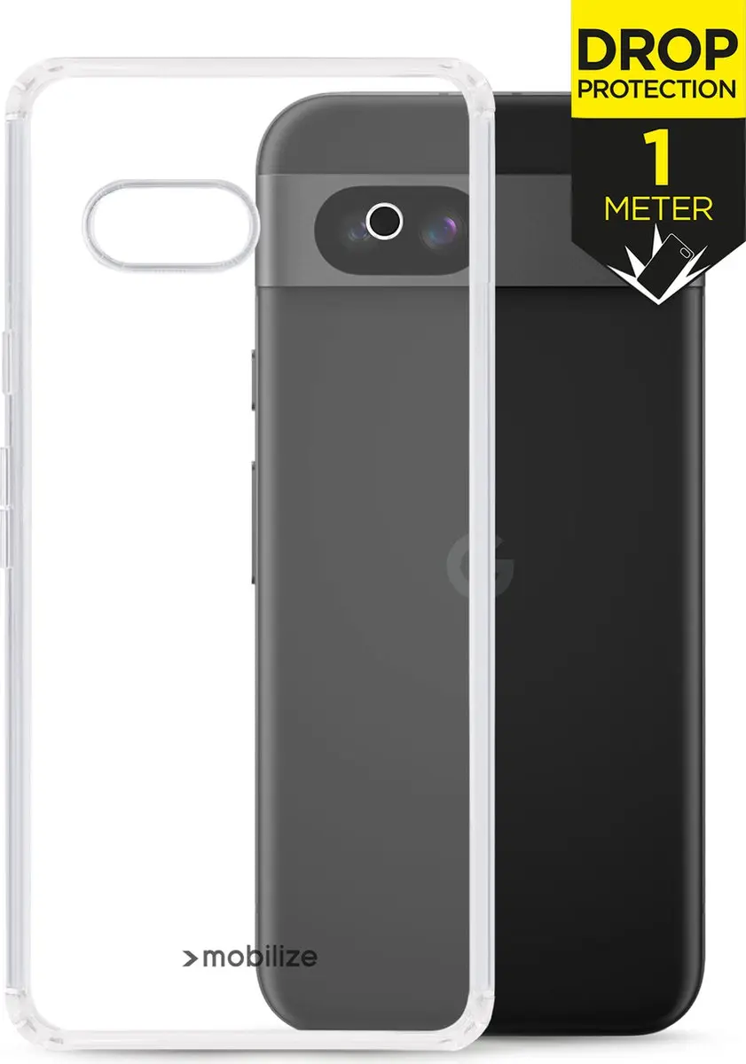 Mobilize Naked Protection MOB-NPCC-PIXEL8A Telefoonhoesje - Pixel 8a - Transparant