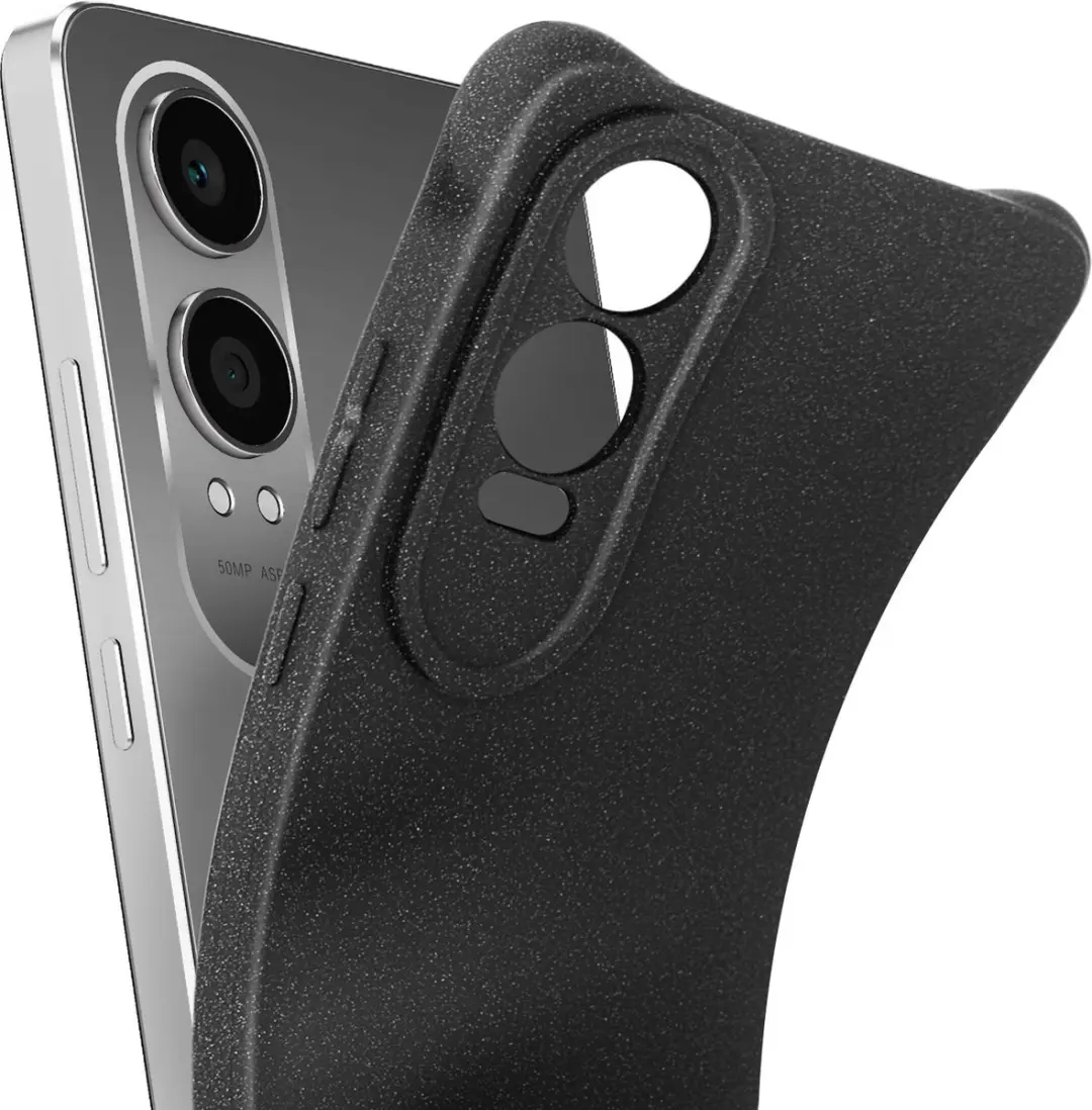 Imak Hoes OnePlus Nord CE 4 Lite Zachte Bumper - Zwart