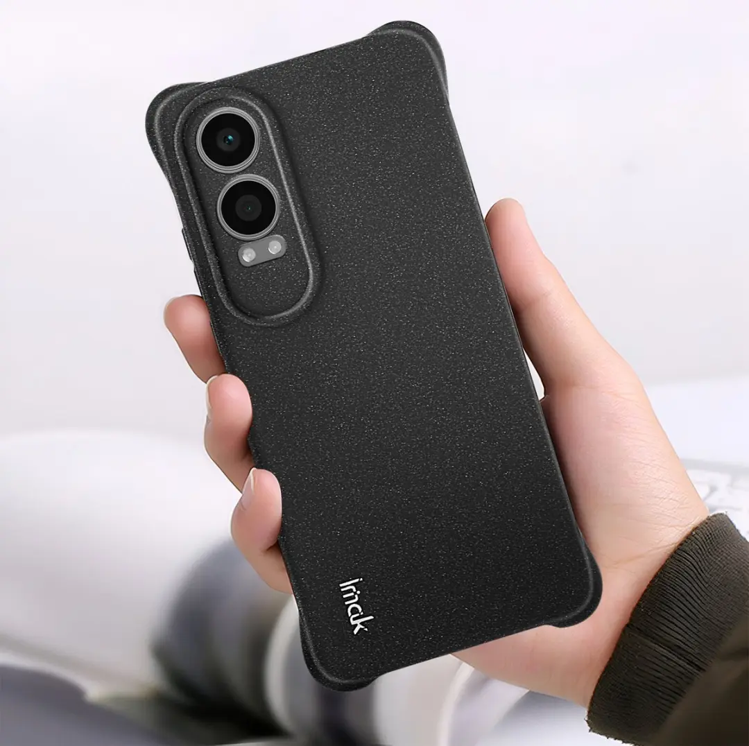 Imak Hoes OnePlus Nord CE 4 Lite Zachte Bumper - Zwart