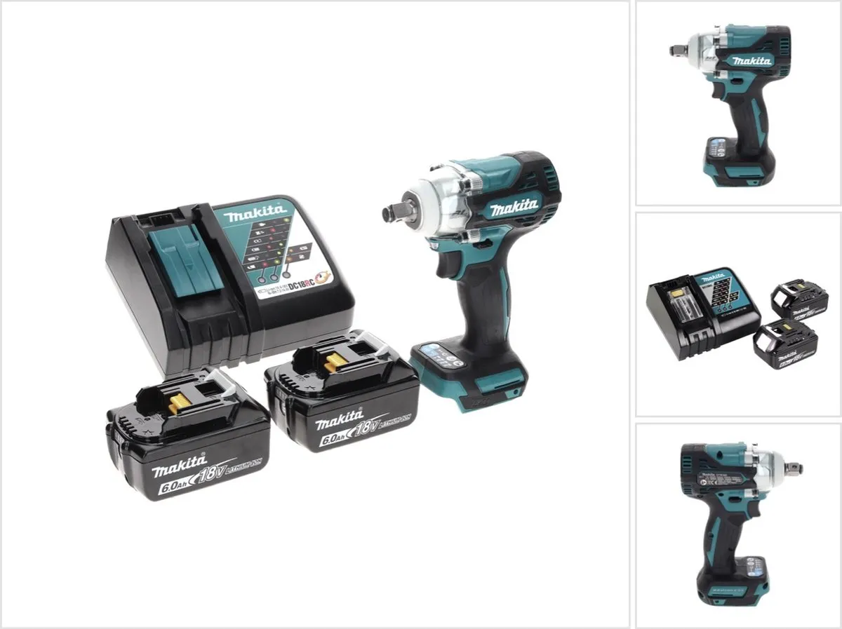 Makita DTW 300 RG Accu-slagmoersleutel 18V 330Nm
