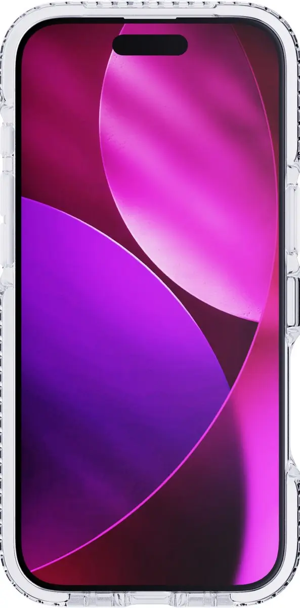 Tech21 Evo Crystal iPhone 17 Air Hoesje - T21-11413 - Transparant/Zilver