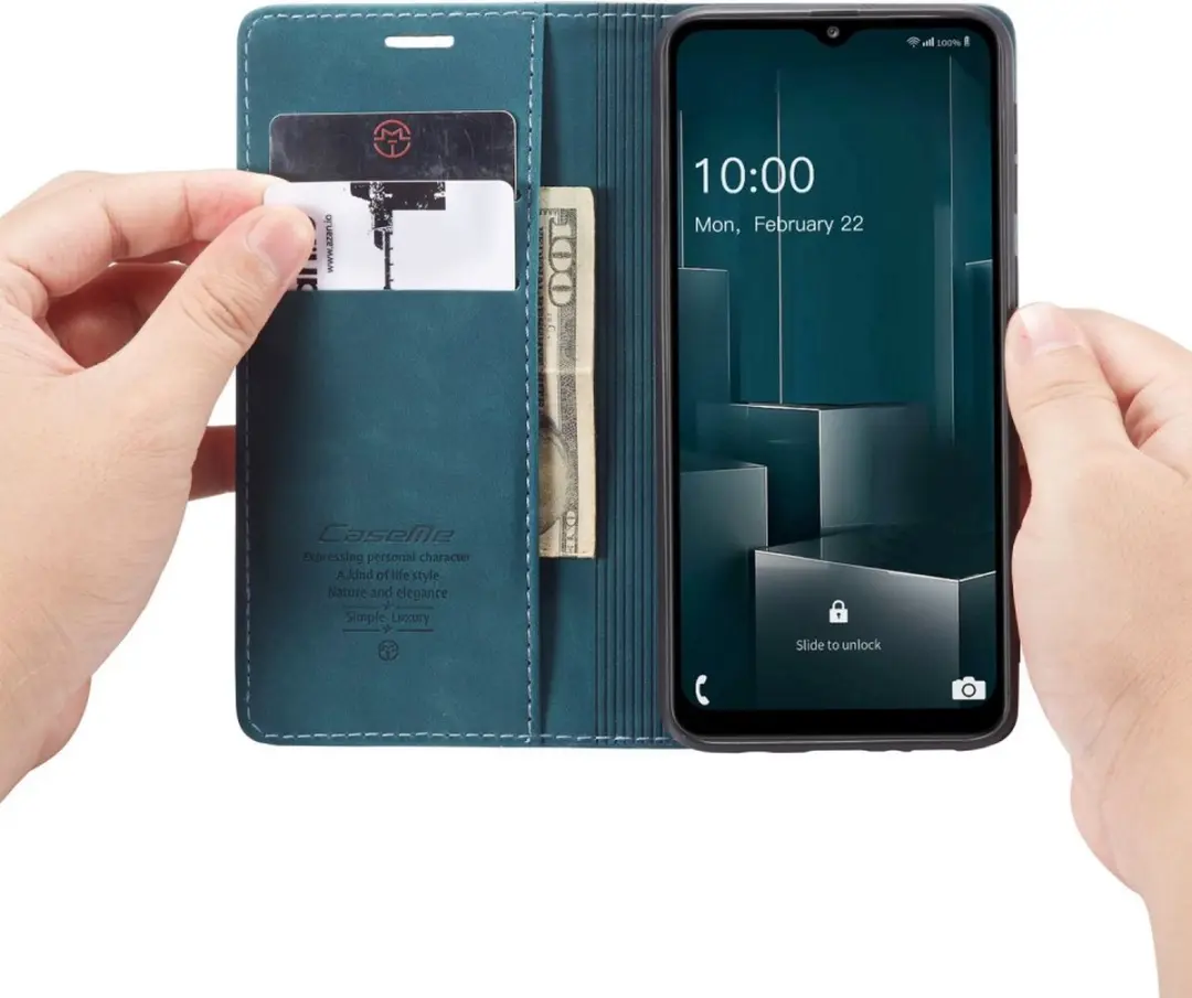 Caseme Book Case Samsung Galaxy A32 5G - Groen