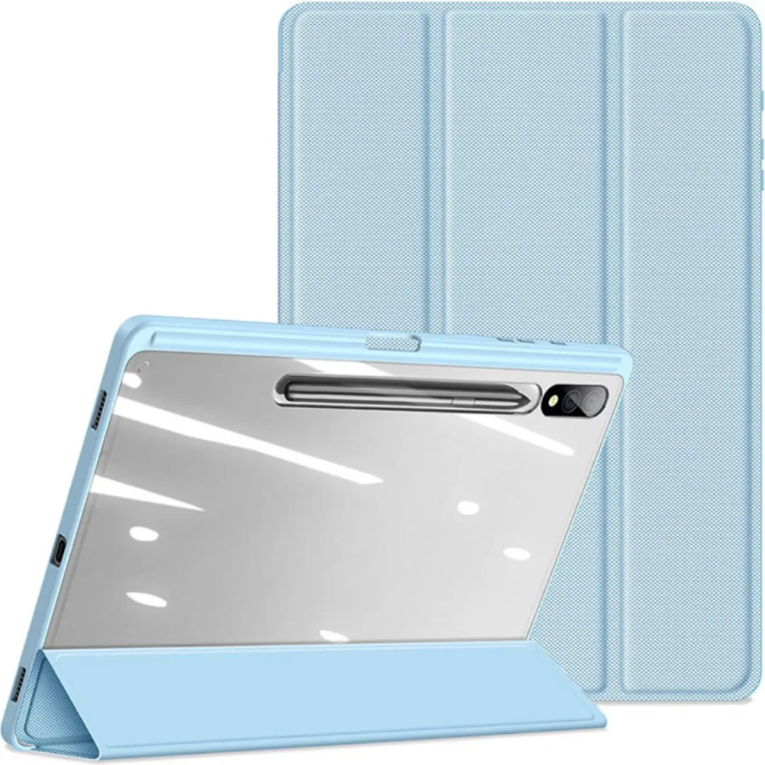 Dux Ducis Toby Series Tablethoes Samsung Galaxy Tab S10 Ultra - Blauw