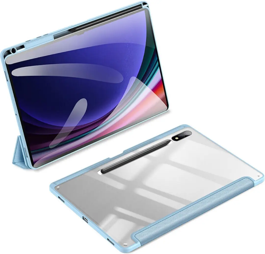 Dux Ducis Toby Series Tablethoes Samsung Galaxy Tab S10 Ultra - Blauw