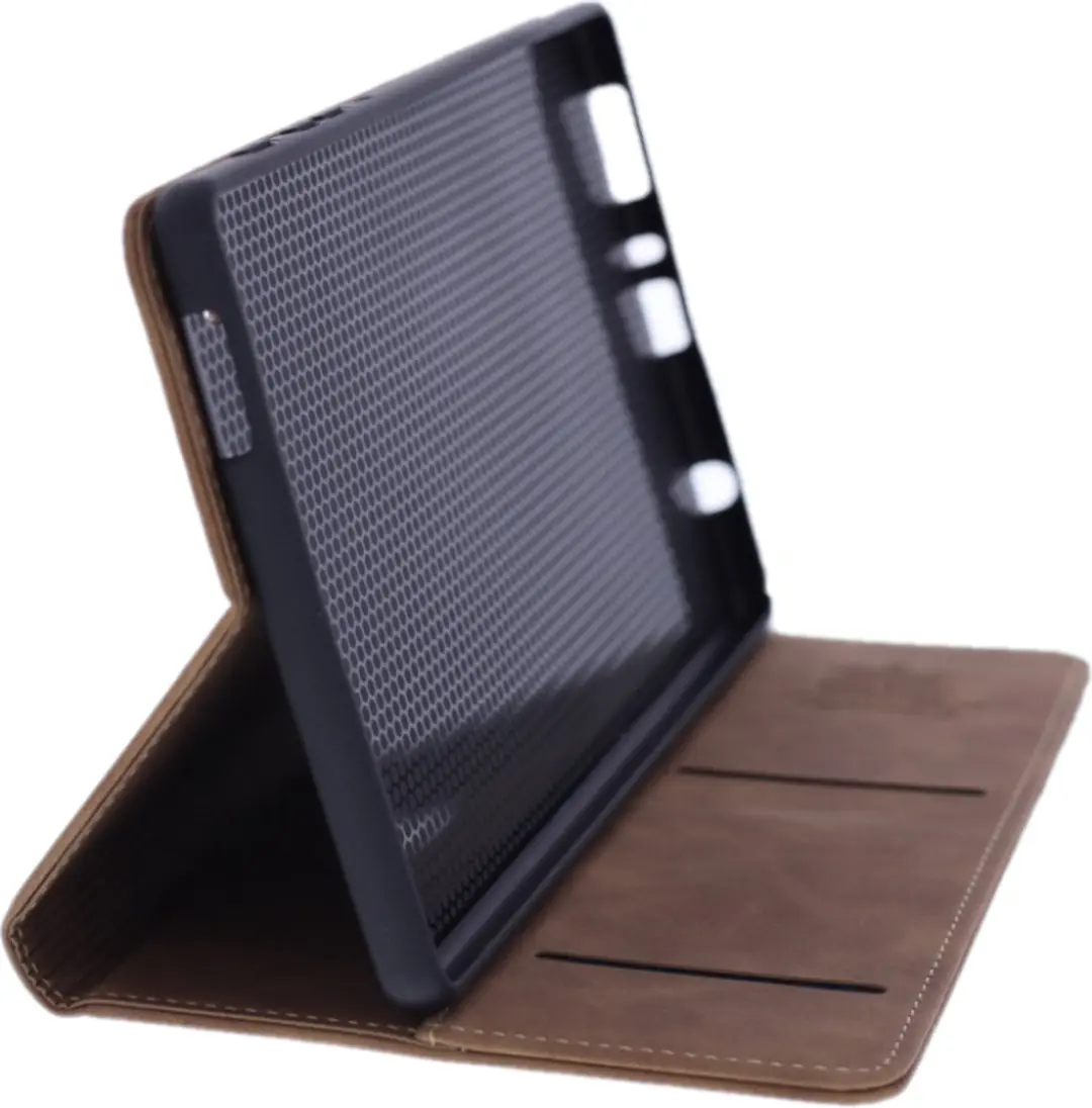 Caseme Tablethoes Samsung Galaxy Tab A7 - Lichtbruin