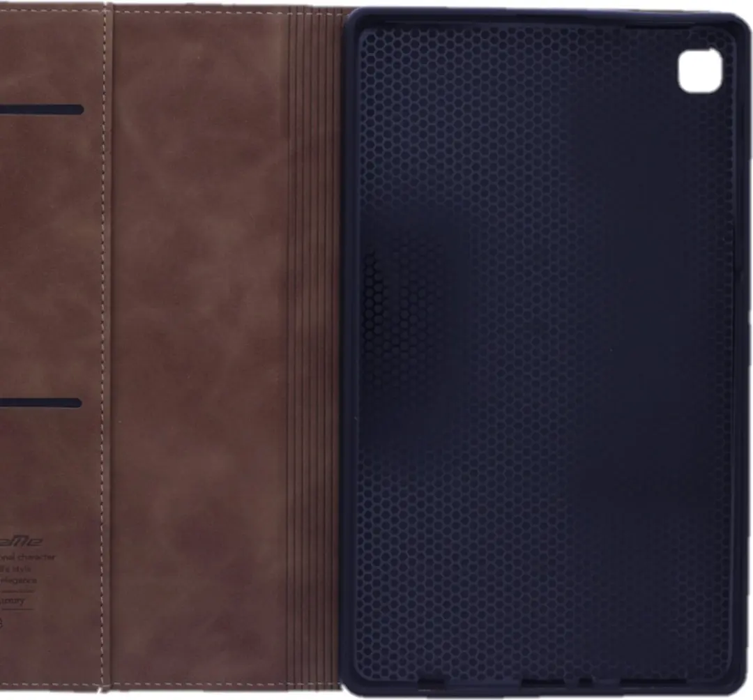 Caseme Tablethoes Samsung Galaxy Tab A7 - Lichtbruin