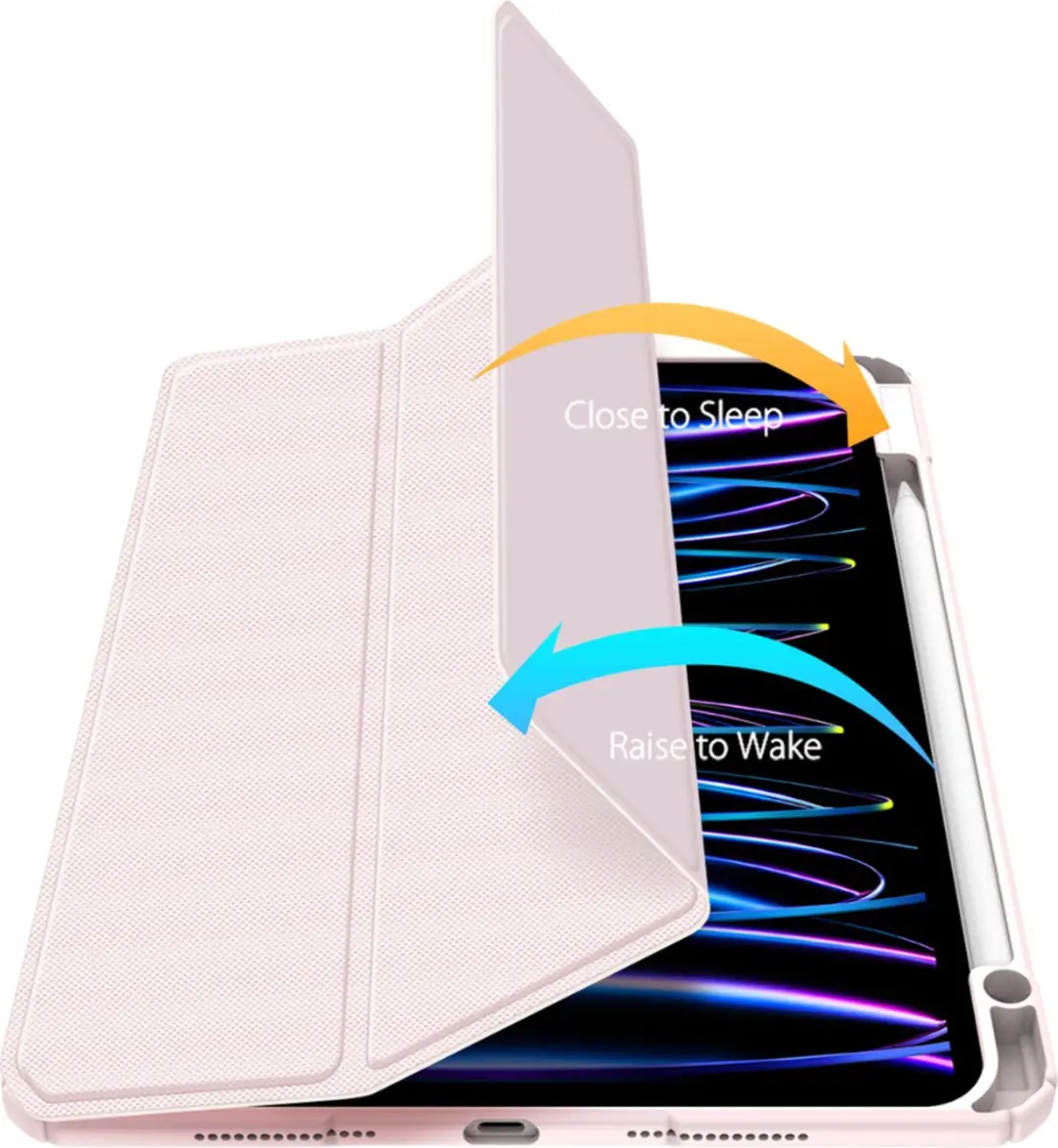 Dux Ducis Tablethoes iPad Air 13 (2024/2025) - Roze
