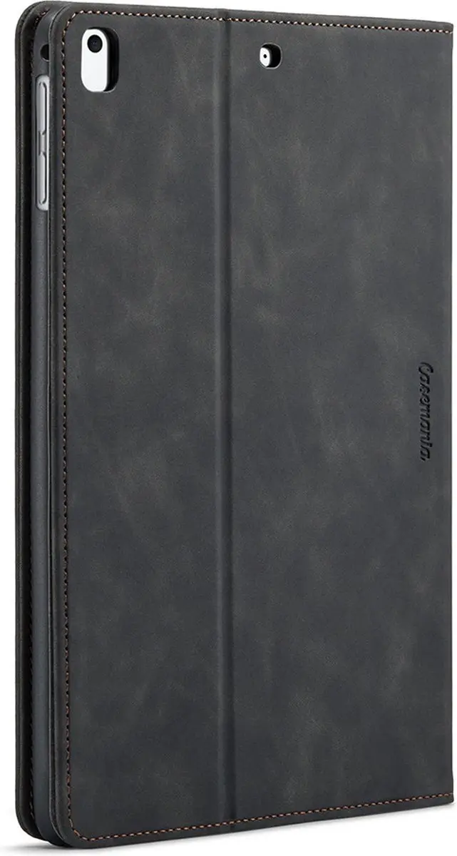 Caseme iPad 9.7 Hoesje - Effen Zwart