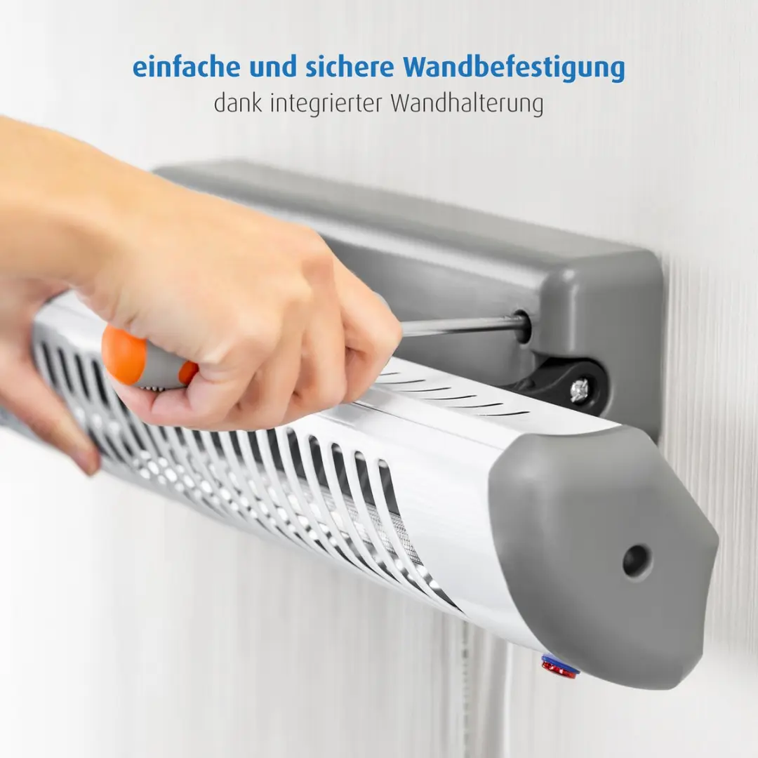 Reer 19040 Infrarood Wandverwarming 500W - Grijs/Wit