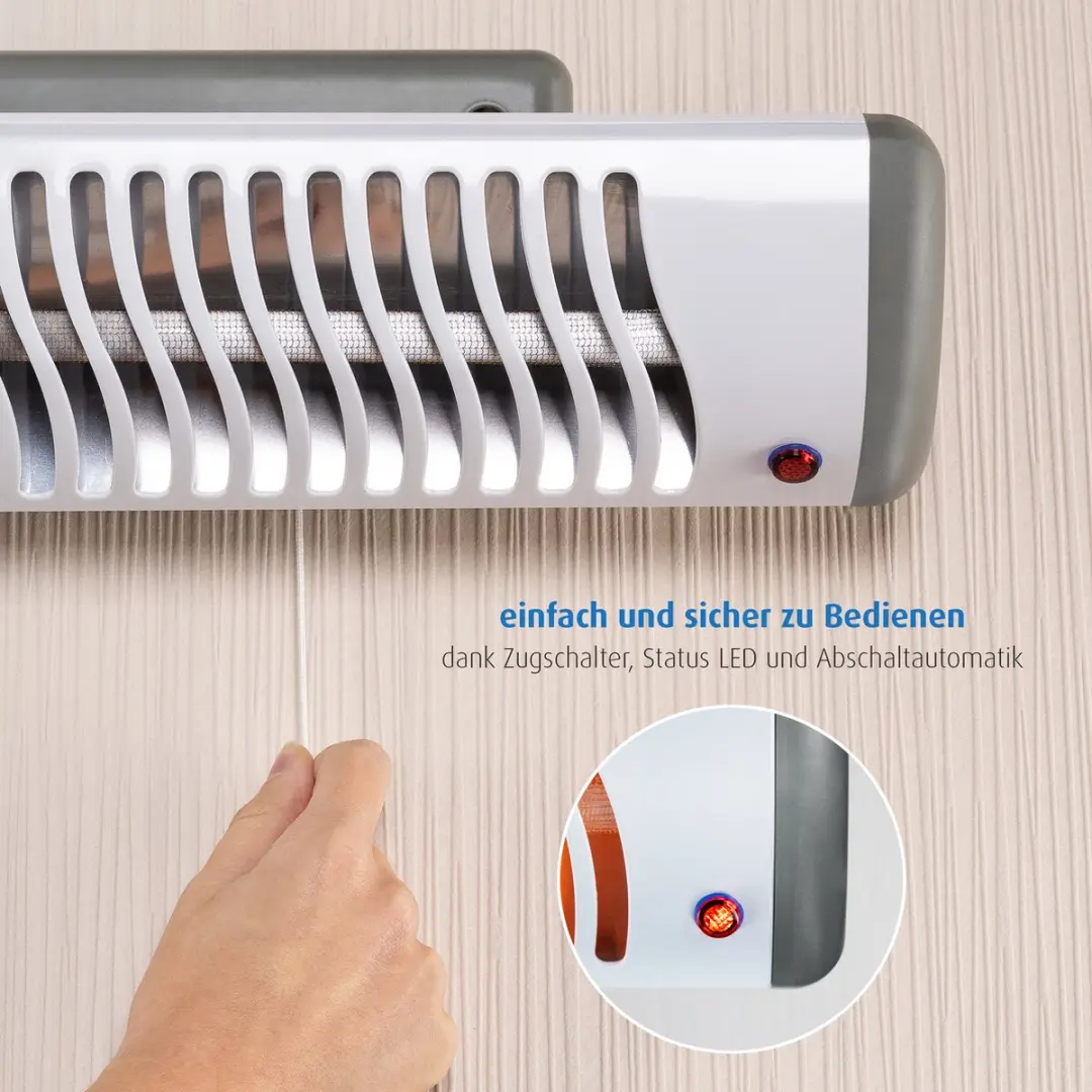 Reer 19040 Infrarood Wandverwarming 500W