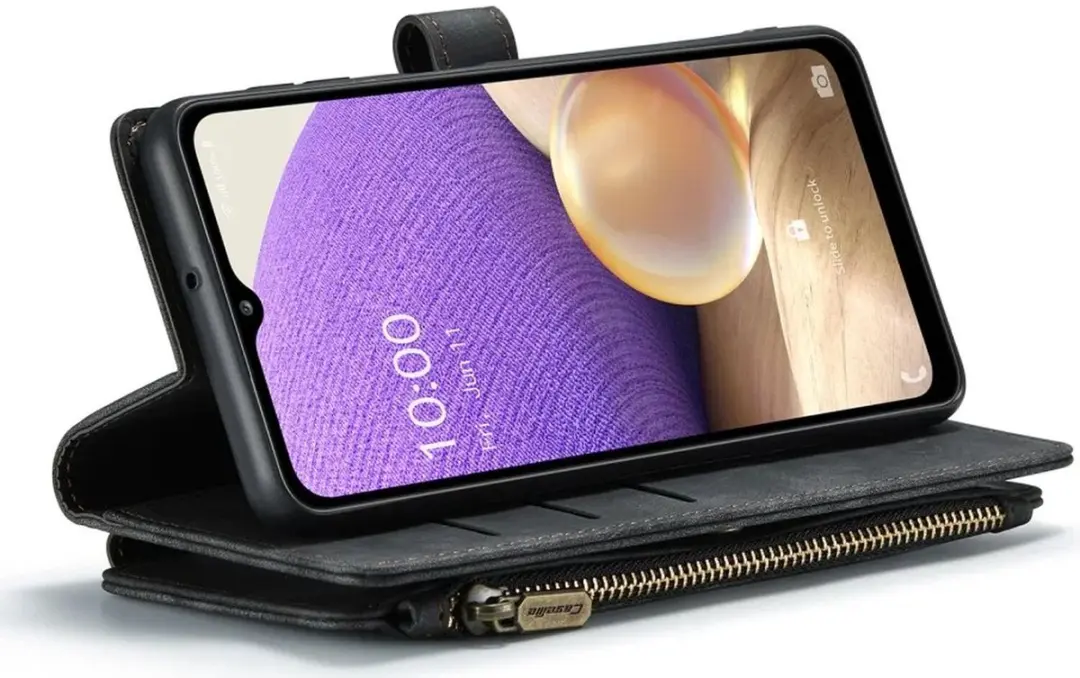 CaseMe C30 Hoesje Samsung Galaxy A32 5G - Zwart