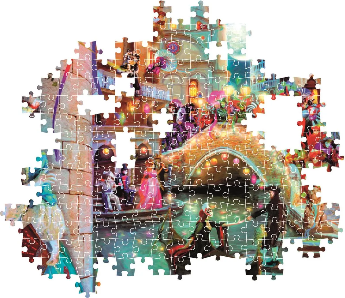 Clementoni Carnival Moon Puzzel 1000 Stuks - Multi Kleur