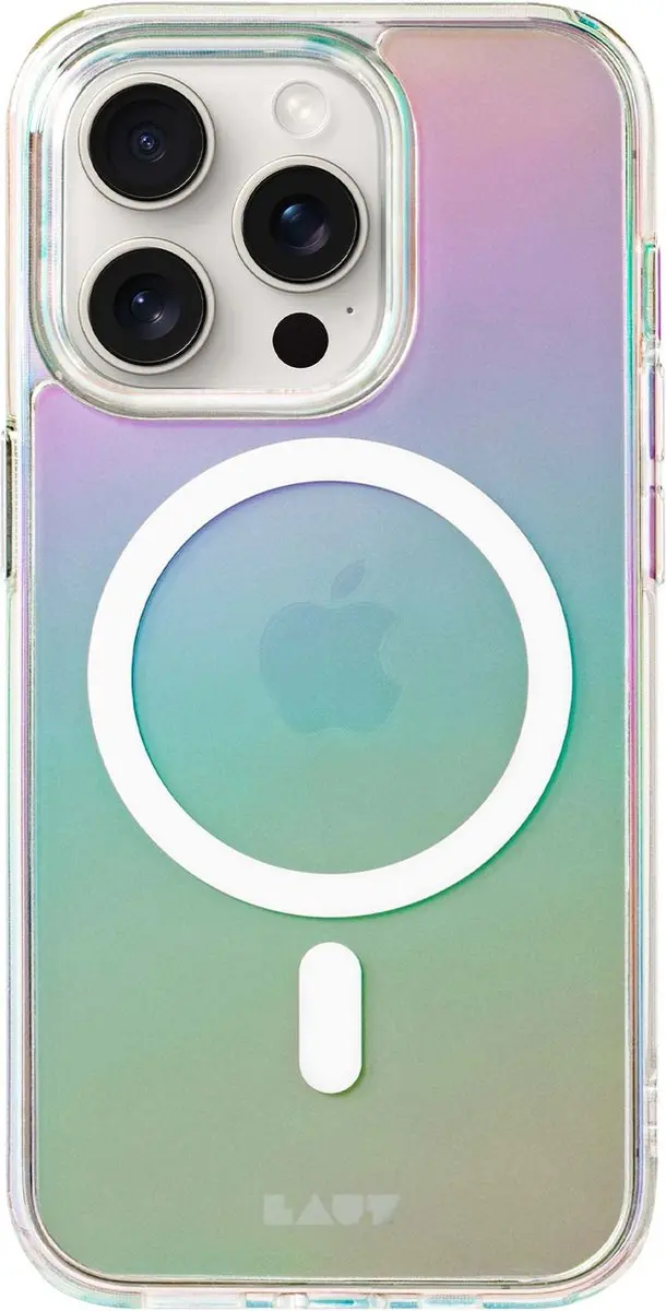 Laut HOLO Hoesje iPhone 15 Plus - Transparant - MagSafe - afbeelding 6 van 6