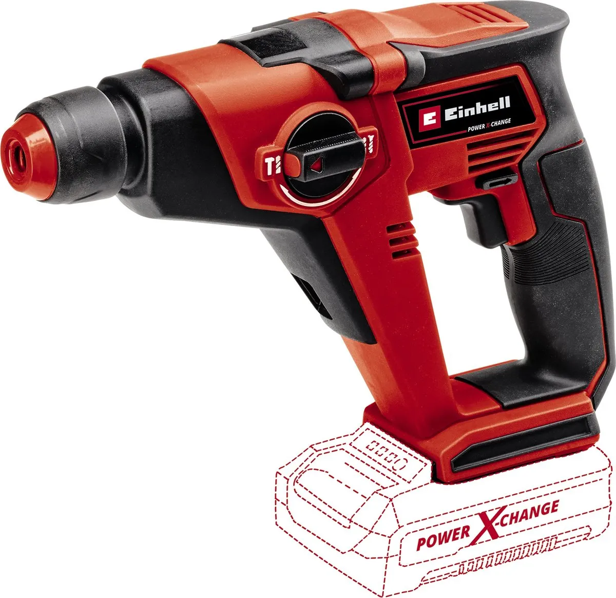 Einhell TE-HD 18/12 Li Accu Boorhamer SDS-plus - 1,3 J