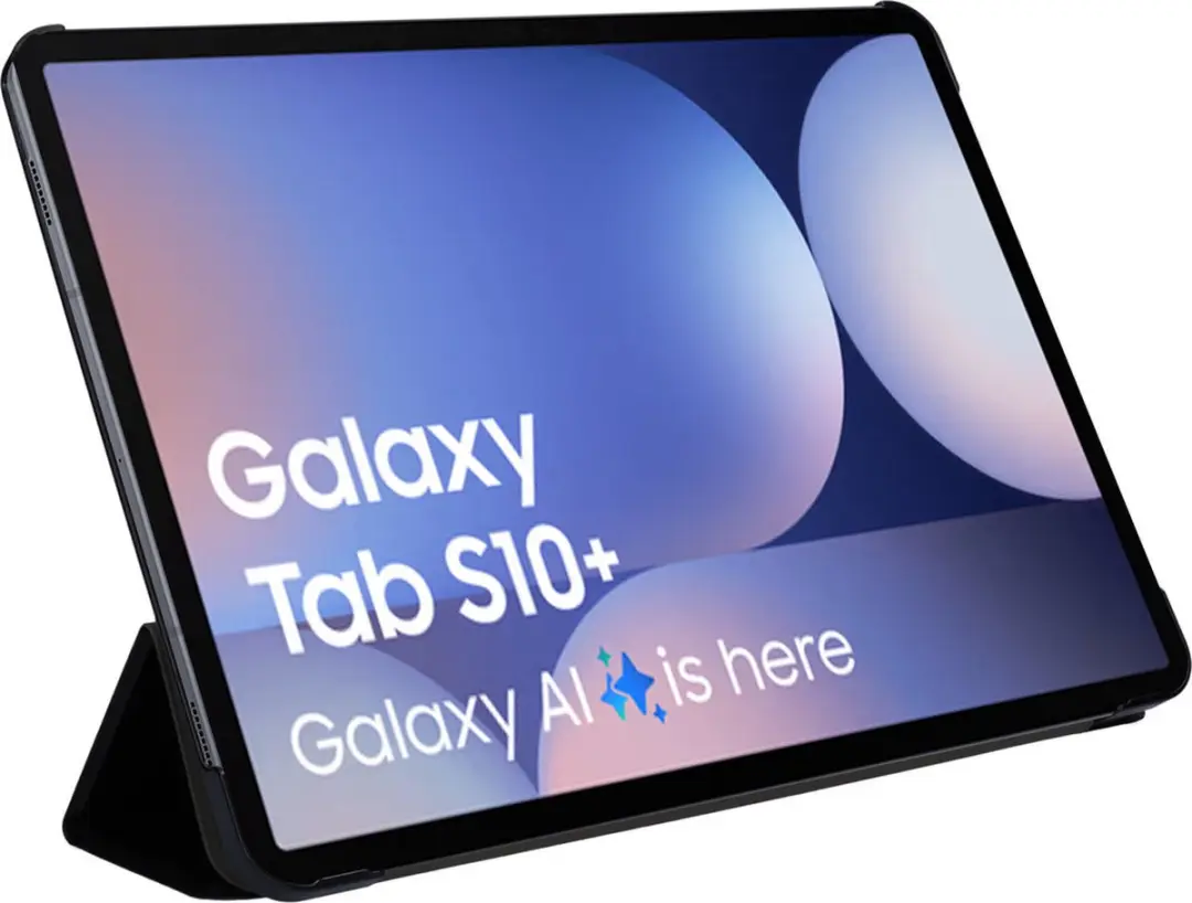 Mobiparts MP-128901 Tablet Stand Case - Samsung Galaxy Tab S10 Plus - Zwart