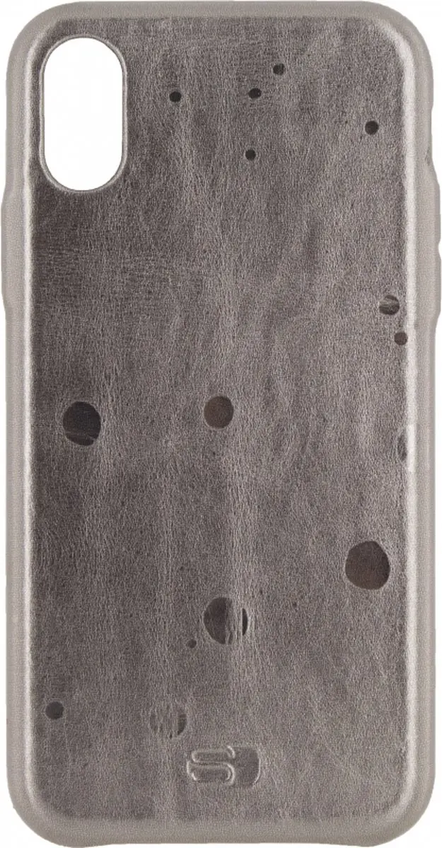 Senza Glam Leather Cover iPhone Xs