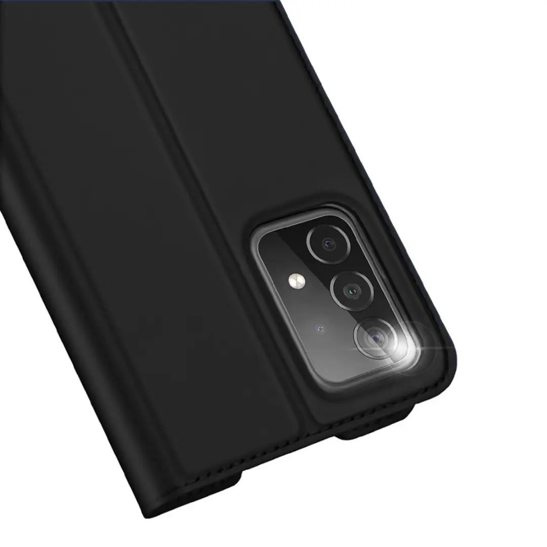Dux Ducis Samsung Galaxy A73 Hoesje - 1 Pasje - Zwart