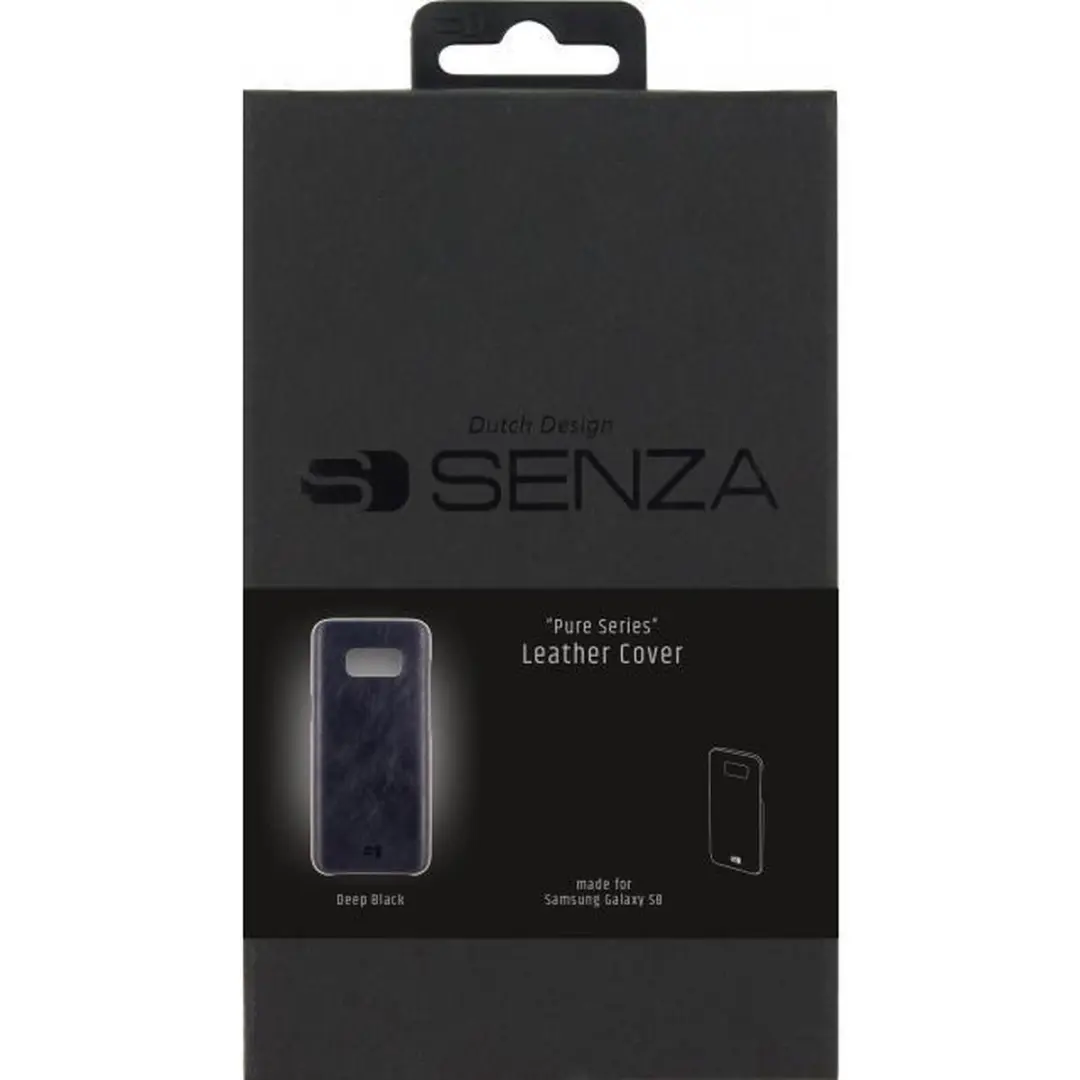 Senza Pure Leather Cover Samsung Galaxy S8+ LEACVR1027 - Zwart